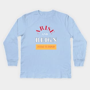 Arise and Reign Kids Long Sleeve T-Shirt